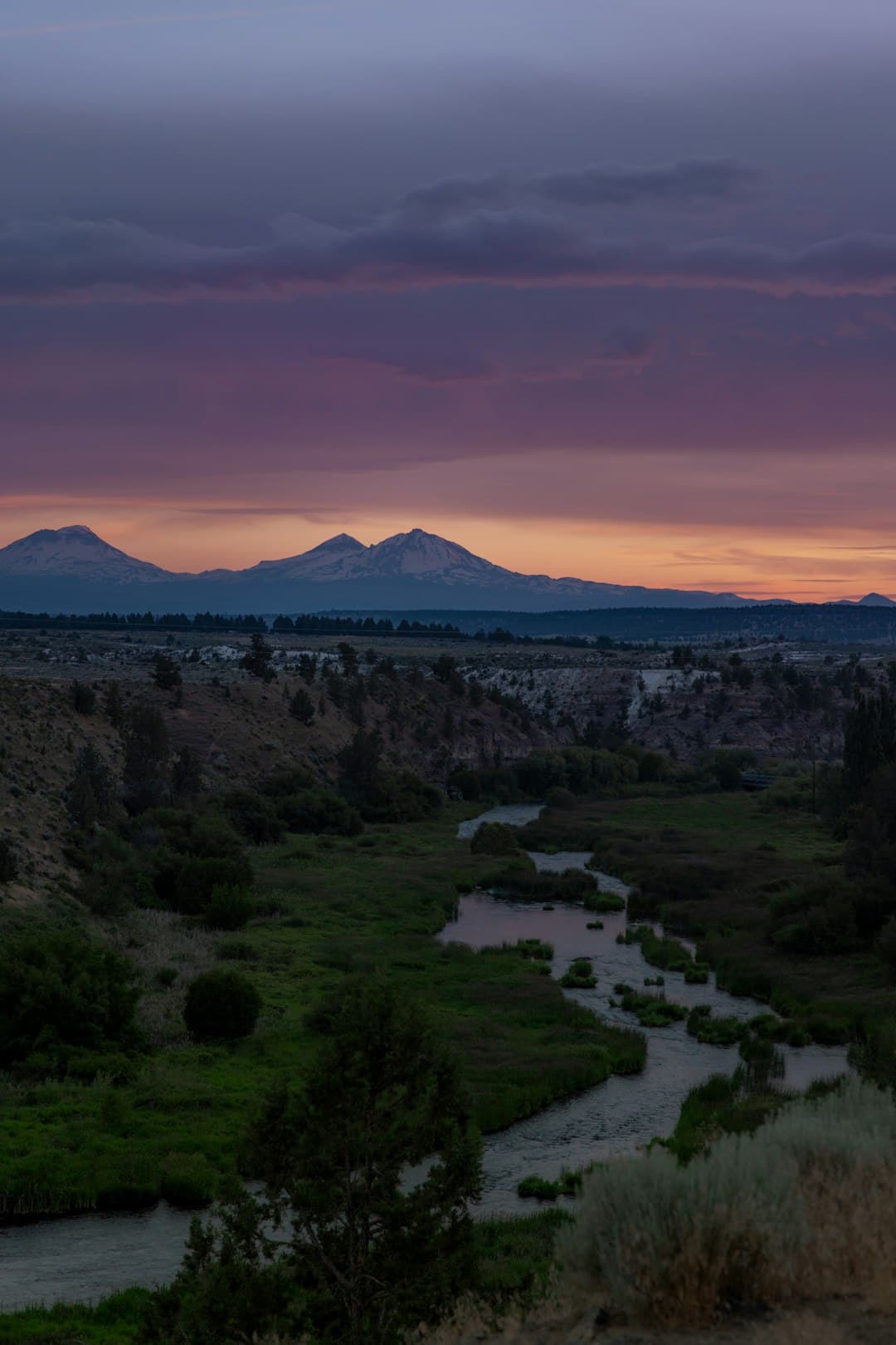 Central Oregon scenery around Madras.